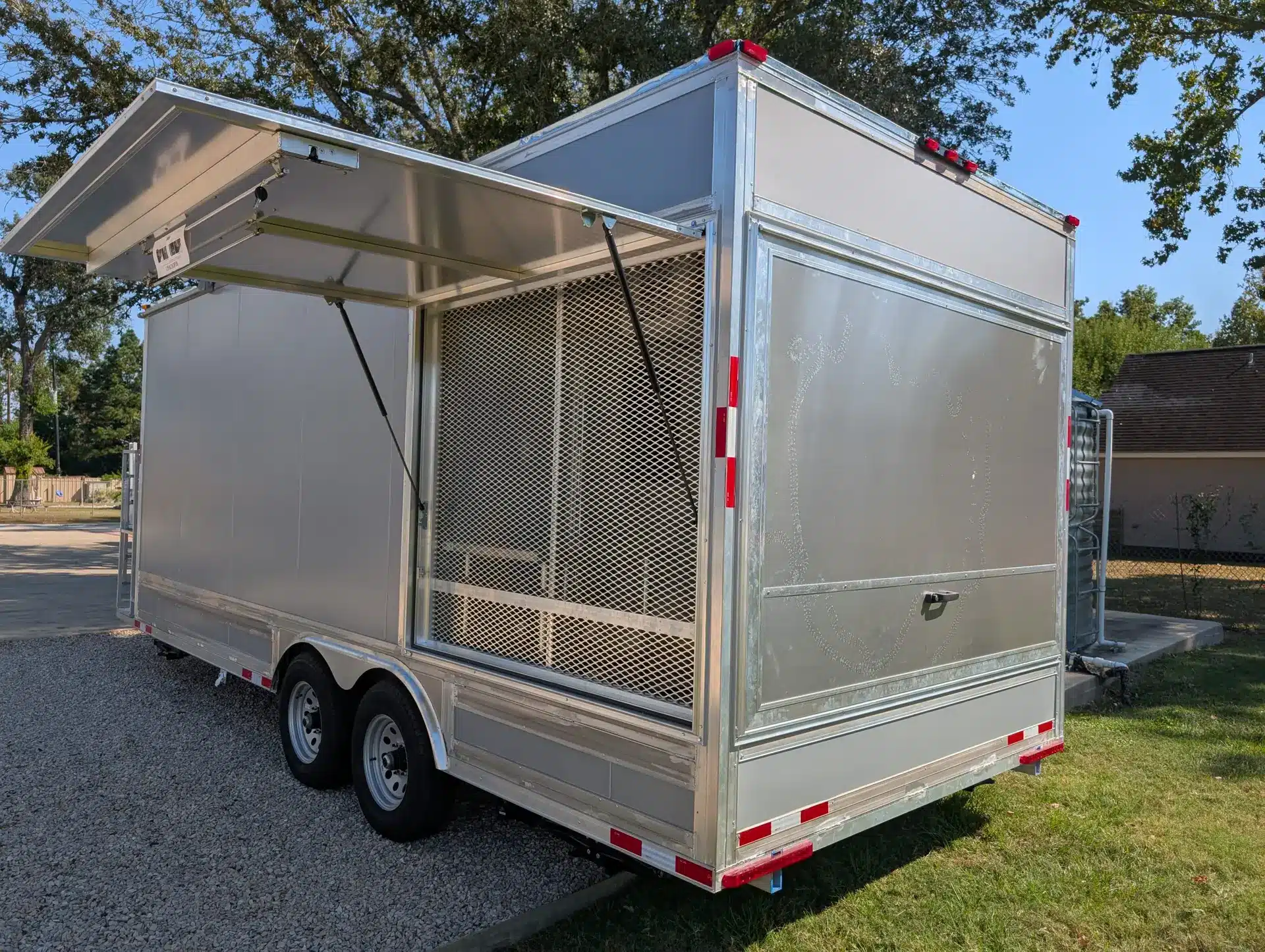 20ft equipped bbq trailer 20ft equipped bbq trailer